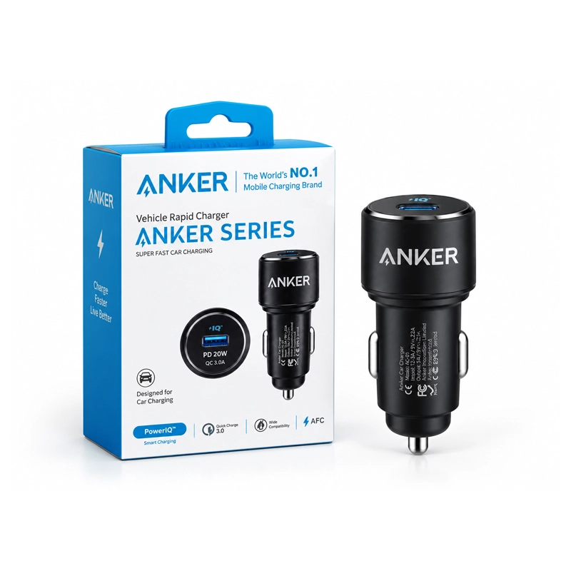 شارژر فندکی انکر مدل AC-01 با PD 20W